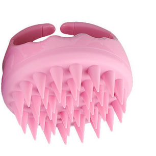 Silicone Shampoo Brush Scalp Massage Comb