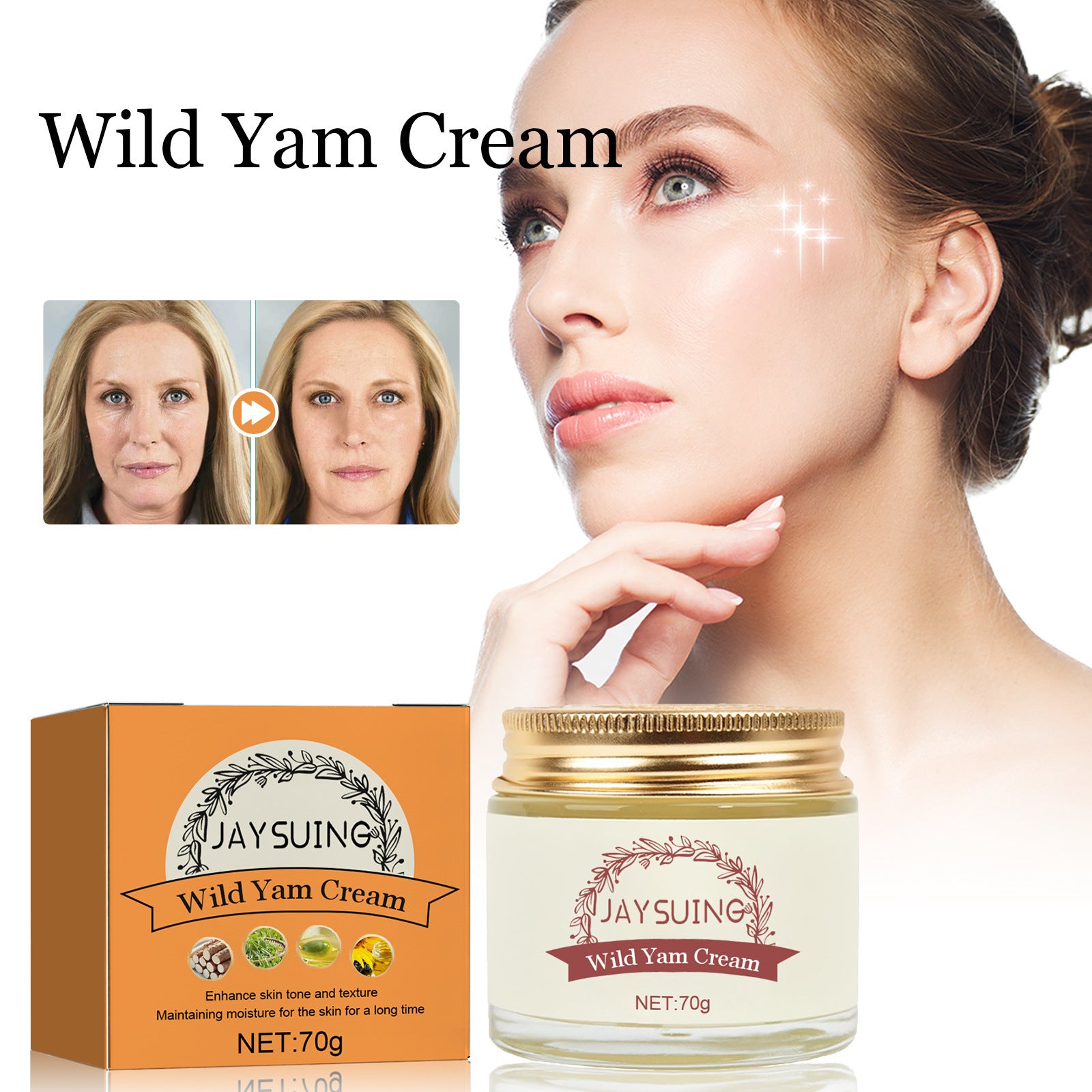 Anti-aging Cream Nourishing And Firming Fading Wrinkle