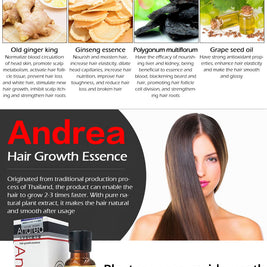 Hair Growth Anti Hair Loss Liquid 20ml Dense Hair Andrea Hairstyle Keratin Hair Care Styling Products Sunburst